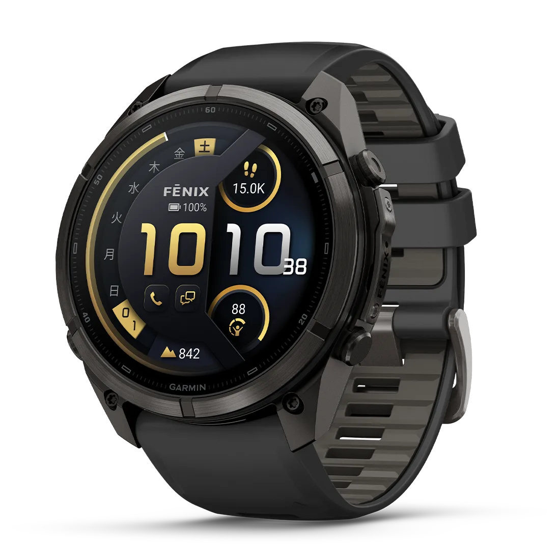 fenix 9 Pro inReach Sapphire AMOLED 51mm DLC Ti / Black