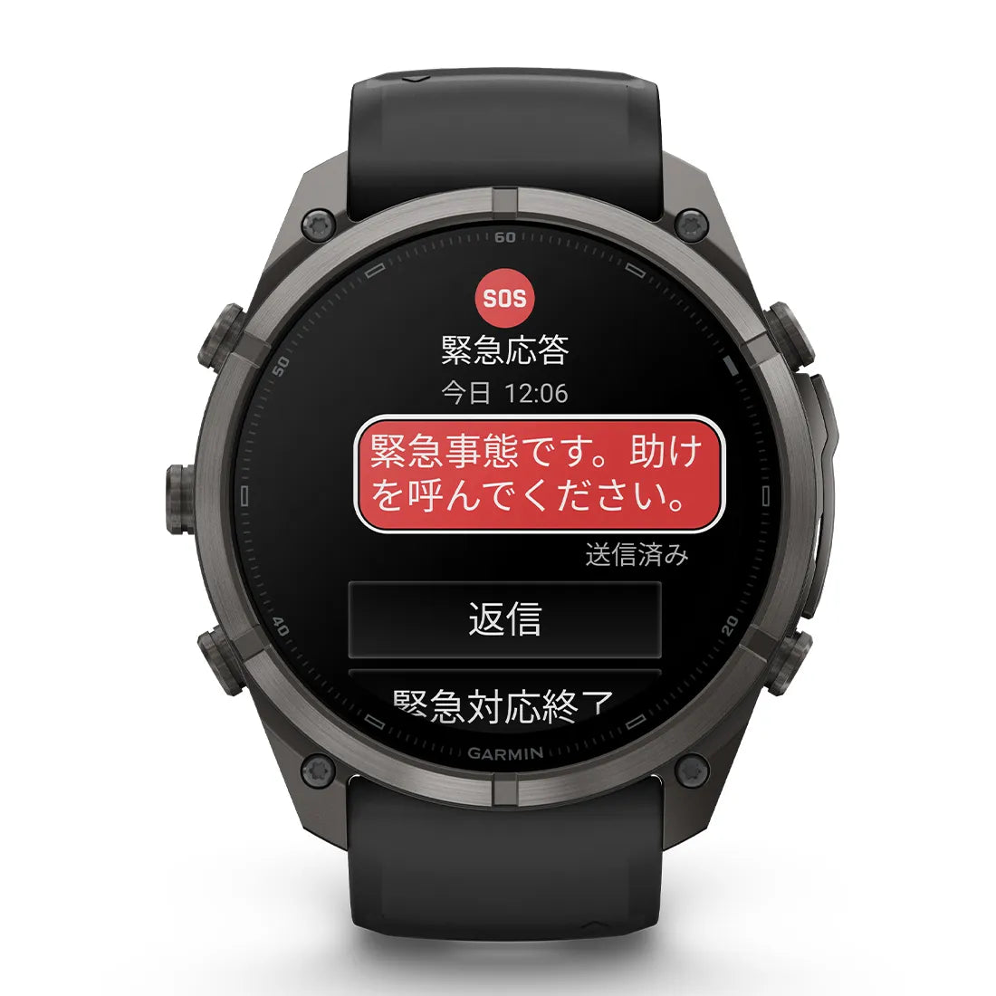 fenix 9 Pro inReach Sapphire AMOLED 51mm DLC Ti / Black