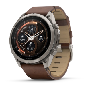 fenix 9 Pro inReach Sapphire AMOLED 51mm Ti / Leather Band