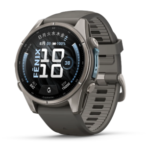 fenix 9 Sapphire AMOLED 43mm Ti / Pebble Gray