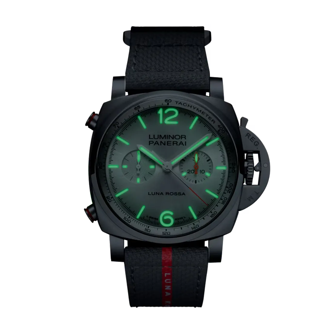 ルミノール ルナ・ロッサ クロノ 44mm / 世界限定500本